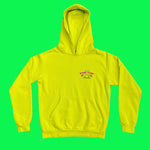 Load image into Gallery viewer, Birds of Paradise Neon Yellow Hoodie
